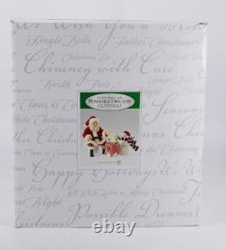 Department 56 Clothtique Possible Dreams A VOTRE SANTE Santa 2010 #4022360 3 Pc