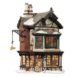 Department 56 Dickens' Village Ebenezer Scrooge's House Lit House