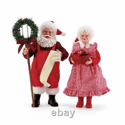 Department 56 Possible Dreams Clothtique Christmas Santa and Mrs. Clause 6008565