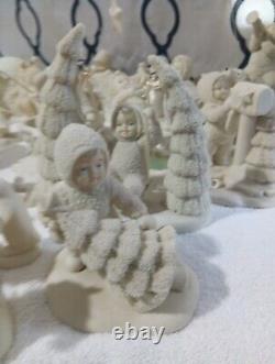 Department 56 Snowbabies Lot of 30. No Box