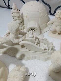 Department 56 Snowbabies Lot of 30. No Box