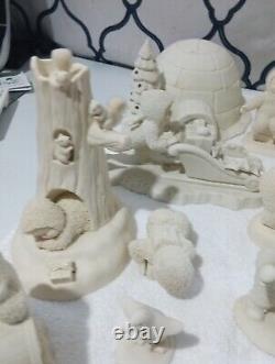 Department 56 Snowbabies Lot of 30. No Box