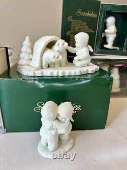 Department 56 Winter Tales Of The SNOWBABIES Lot Of 14 Dept 56