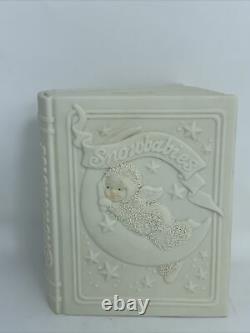 Department 56 Wintertales Of The Snowbabies Ceramic Book Bank Baby Bank