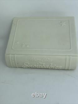 Department 56 Wintertales Of The Snowbabies Ceramic Book Bank Baby Bank