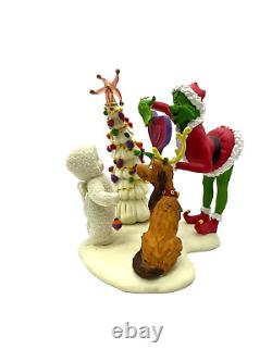 Dept 56 2002 The Grinch Snowbabies At The Heart Of Christmas Excellent