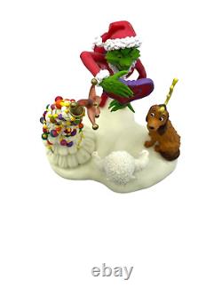 Dept 56 2002 The Grinch Snowbabies At The Heart Of Christmas Excellent