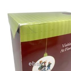 Dept 56 Christmas Village Visiting Santa At Finestroms 2005 Gift Set 56.59243