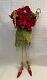 Dept 56 Patience Brewster Christmas Rose Bouquet Doll, Pre-owned, Excellent