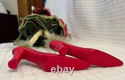 Dept 56 Patience Brewster Christmas Rose Bouquet Doll, Pre-Owned, Excellent