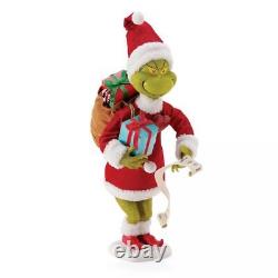 Dept 56 Possible Dreams A LITTLE BIT MORE GRINCH SANTA 18 6009677 NEW 2022