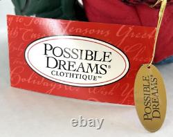 Dept 56 Possible Dreams Clothtique Santa Happy Camper #4057103
