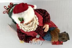 Dept 56 Possible Dreams Clothtique Santa Happy Camper #4057103