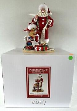 Dept 56 Possible Dreams Clothtique Santa The Man With All The Toys #6012256