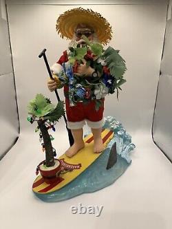 Dept 56 Rare Possible Dreams Margaritaville YOLO Santa Clothique Surfer