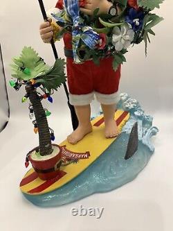 Dept 56 Rare Possible Dreams Margaritaville YOLO Santa Clothique Surfer