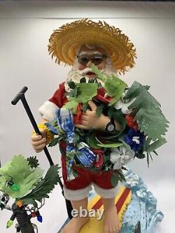 Dept 56 Rare Possible Dreams Margaritaville YOLO Santa Clothique Surfer