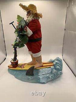 Dept 56 Rare Possible Dreams Margaritaville YOLO Santa Clothique Surfer