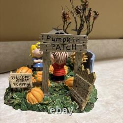 Dept 56 The Great Pumpkin Charlie Brown! Peanuts Halloween Figurine Lit Video