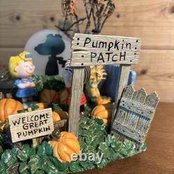 Dept 56 The Great Pumpkin Charlie Brown! Peanuts Halloween Figurine Lit Video