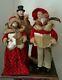 Dickens Family Christmas Carolers Set Of 4 New