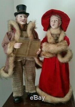 Dickens Family Christmas Carolers Set of 4 New