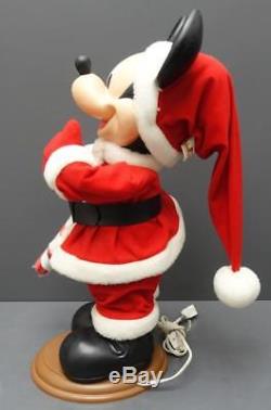 Disney Santas Best Mickey +Minnie Mouse 25 Animated Christmas Display Figures