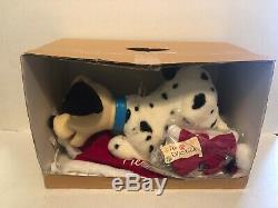 Disney Store 101 Dalmations Animated 1996 Christmas Puppy Dog Light Up Sound