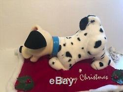 Disney Store 101 Dalmations Animated 1996 Christmas Puppy Dog Light Up Sound