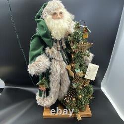 Ditz Design (by Hen House) Father Christmas Malachite- Numbered 104/500