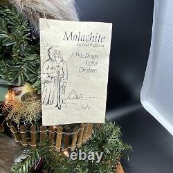 Ditz Design (by Hen House) Father Christmas Malachite- Numbered 104/500