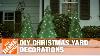 Diy Christmas Yard Decorations Wooden Christmas Tree The Home Depot