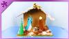 Diy How To Make Cardboard Christmas Crib And Figures Eng Subtitles Speed Up 428