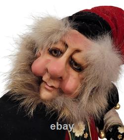 Drolleries Peppin Demdaco Christmas Gnome Elf Figure