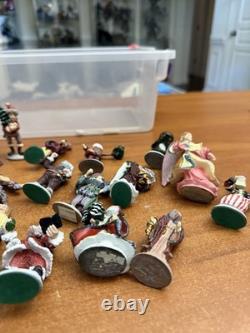 Duncan Royale History of Santa Miniature Figures 3 inch Lot of 24