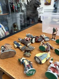 Duncan Royale History of Santa Miniature Figures 3 inch Lot of 24
