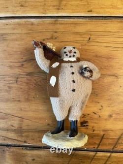 ESC Trading Co Cody Foster Snowmen Primitive Folk Art Christmas Lot Of 7 RARE
