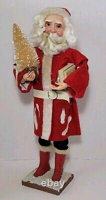 ESC Trading Company Primitive Santa Claus Figure By Sharon Andrews 2002