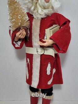 ESC Trading Company Primitive Santa Claus Figure By Sharon Andrews 2002