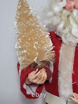 ESC Trading Company Primitive Santa Claus Figure By Sharon Andrews 2002