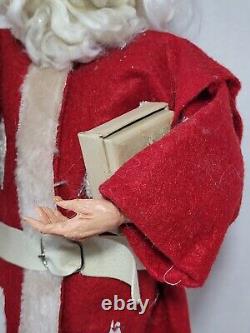 ESC Trading Company Primitive Santa Claus Figure By Sharon Andrews 2002