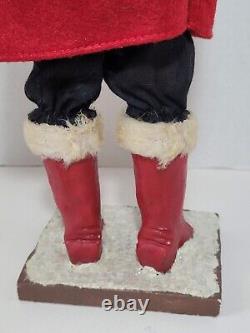 ESC Trading Company Primitive Santa Claus Figure By Sharon Andrews 2002