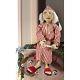 Ebenezer Scrooge Figure Christmas Soft Sculpture Doll