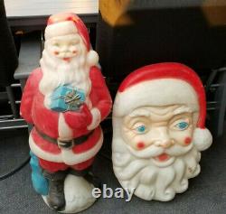 Empire 33 Blow Mold 1971 Santa And 24 Empire Santa Head Pickup Northern IL