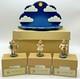 Erzgebirge Hubrig Wood Angel Orchestra Band Shelf Display Germany Christmas