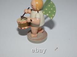 Erzgebirge Wendt Kuhn Musical Angel Band Germany Christmas Putz Figurine 6 Piece