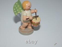 Erzgebirge Wendt Kuhn Musical Angel Band Germany Christmas Putz Figurine 6 Piece