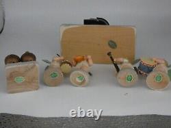 Erzgebirge Wendt Kuhn Musical Angel Band Germany Christmas Putz Figurine 6 Piece