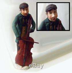 Excellent Vintage Collection Of Large Victorian Ceramic Christmas Carolers