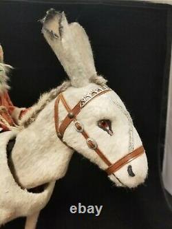 Exceptional Vintage 1900's Santa on Nodder Donkey in Excellent Condition 16